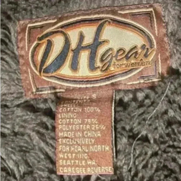 Green corduroy Sherpa trucker jacket - DUTCH HARBOR GEAR - unisex S - Picture 10 of 14